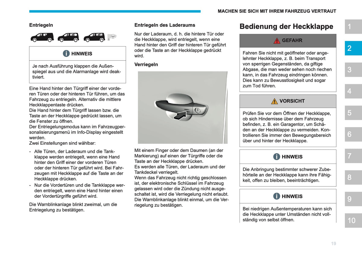 2026 Peugeot Rifter/Partner Owner's Manual | German