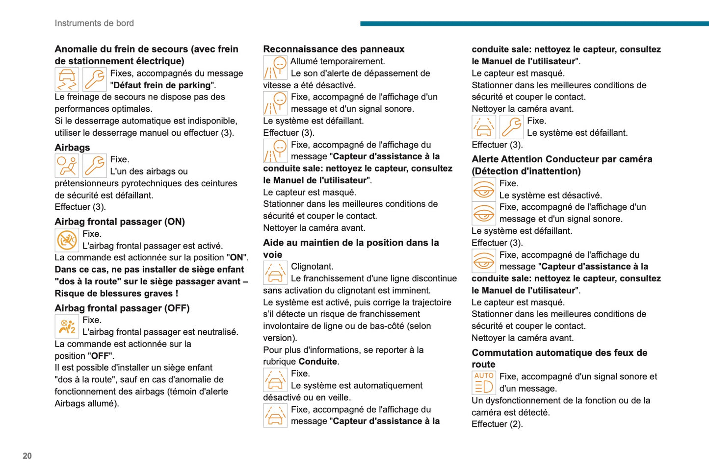 2024 Peugeot Rifter/e-Rifter/Partner/e-Partner Owner's Manual | French