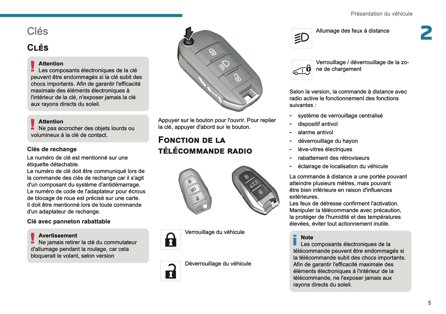 2025 Peugeot Rifter/Partner Owner's Manual | French