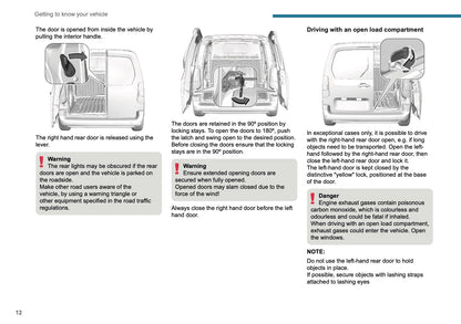2025 Peugeot Rifter/Partner Owner's Manual | English