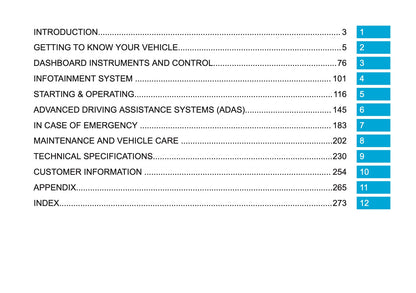 2026 Peugeot Rifter/Partner Owner's Manual | English