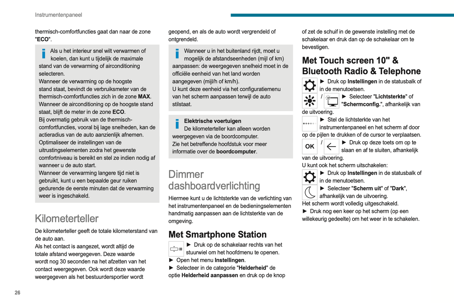 2024 Peugeot Rifter/e-Rifter/Partner/e-Partner Gebruikershandleiding | Nederlands