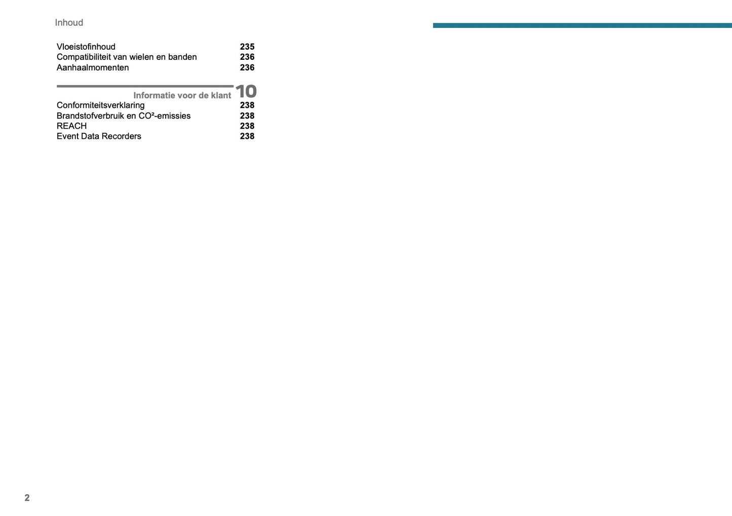 2025 Peugeot Rifter/Partner Gebruikershandleiding | Nederlands