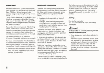 2010 Porsche 911 GT3/GT3 RS Owner's Manual | English