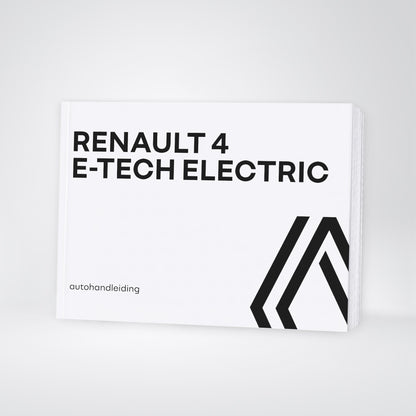 2025 Renault 4 E-Tech Gebruikershandleiding | Nederlands