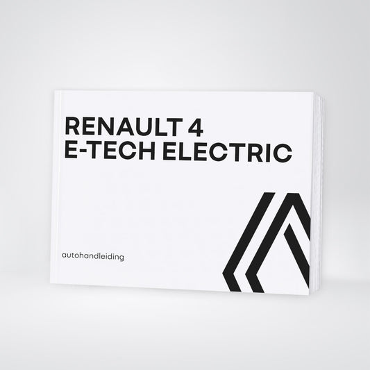 2025 Renault 4 E-Tech Gebruikershandleiding | Nederlands