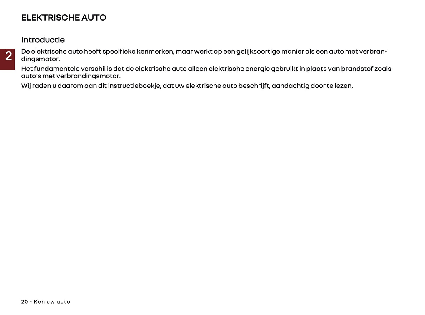 2025 Renault 4 E-Tech Gebruikershandleiding | Nederlands