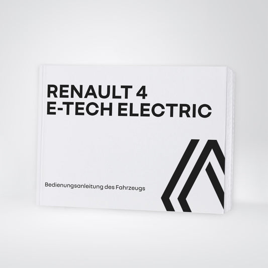 2025 Renault 4 E-Tech Owner's Manual | German