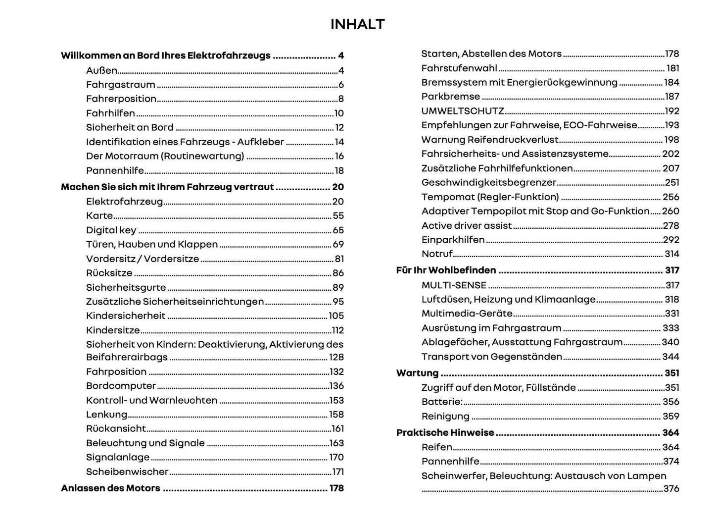 2025 Renault 4 E-Tech Owner's Manual | German