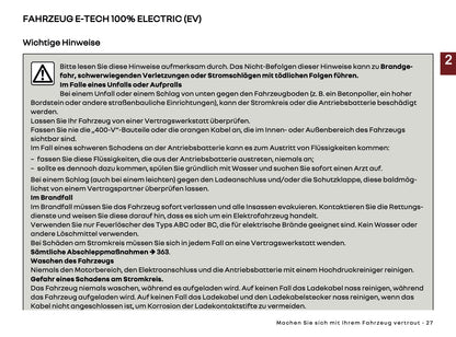 2025 Renault 5 E-Tech Owner's Manual | German