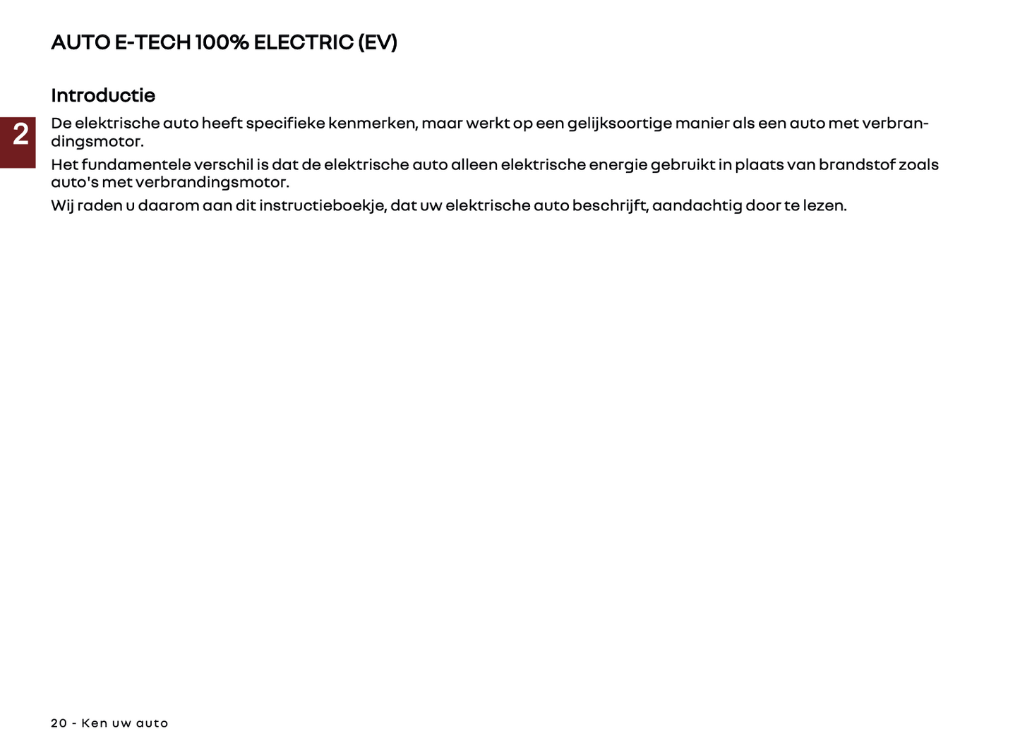 2024-2025 Renault 5 E-Tech Gebruikershandleiding | Nederlands