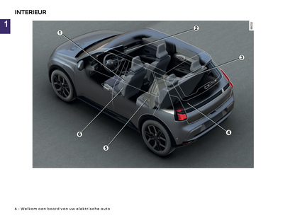 2024-2025 Renault 5 E-Tech Gebruikershandleiding | Nederlands