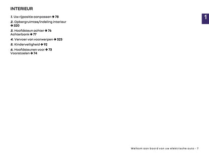 2025 Renault 5 E-Tech Gebruikershandleiding | Nederlands