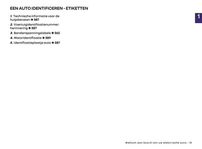 2026 Renault 5 E-Tech Electric Gebruikershandleiding | Nederlands