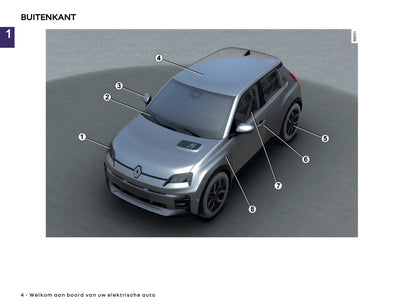2026 Renault 5 E-Tech Electric Gebruikershandleiding | Nederlands