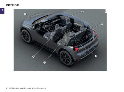 2026 Renault 5 E-Tech Electric Gebruikershandleiding | Nederlands