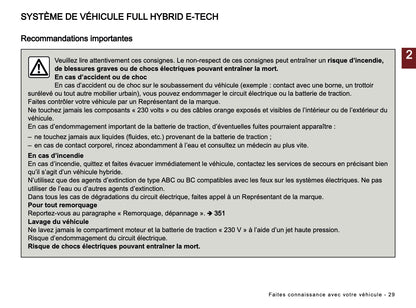 2024-2025 Renault Arkana Owner's Manual | French