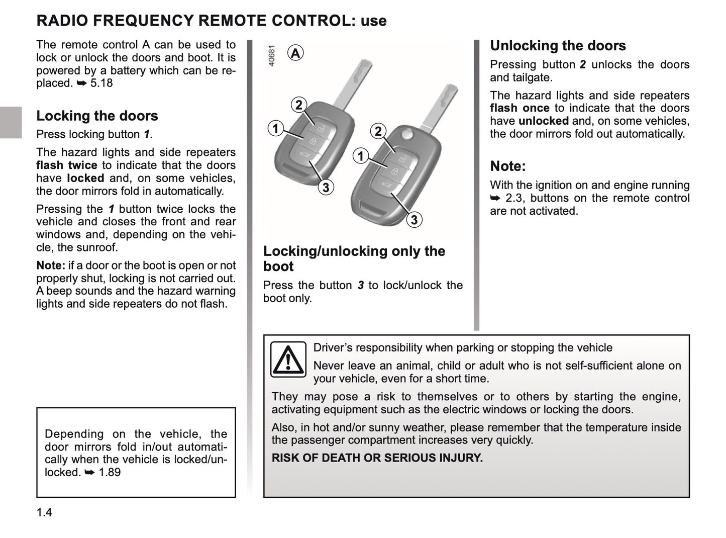 2021-2022 Renault Arkana Owner's Manual | English