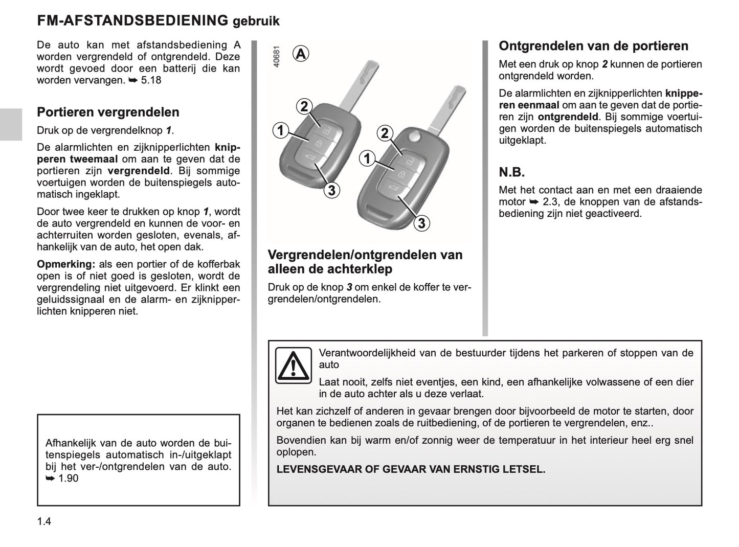 2022-2024 Renault Arkana Owner's Manual | Dutch