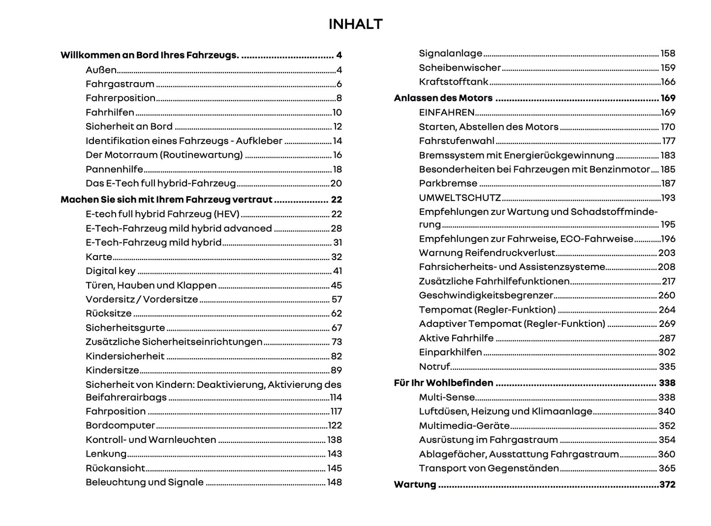 2025 Renault Austral Owner's Manual | German