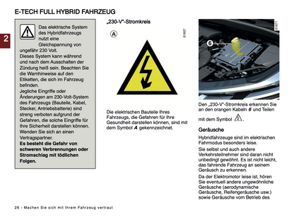 2024 Renault Captur Owner's Manual | German