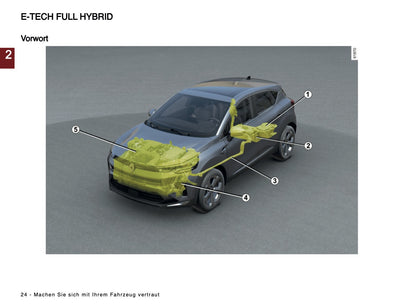 2024-2025 Renault Captur Owner's Manual | German