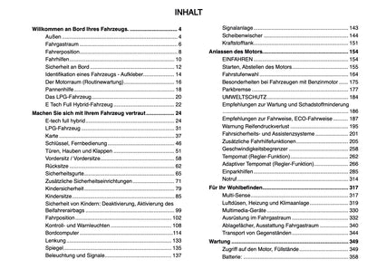 2024-2025 Renault Captur Owner's Manual | German
