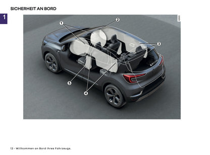 2025 Renault Captur Owner's Manual | German