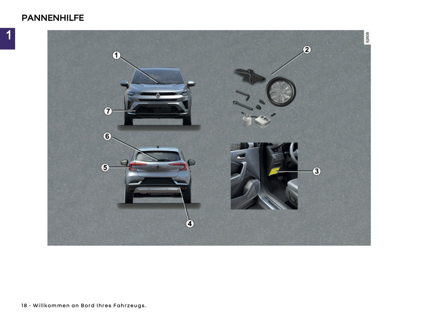 2025 Renault Captur Owner's Manual | German