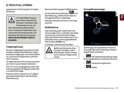 2025 Renault Captur Owner's Manual | German