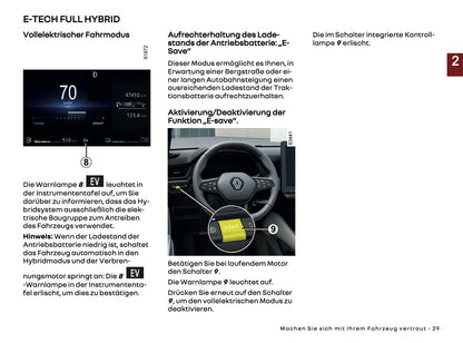 2025 Renault Captur Owner's Manual | German