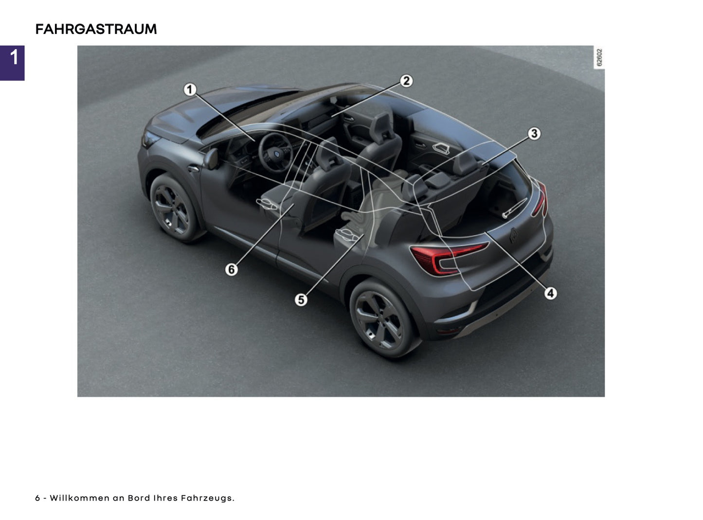 2025 Renault Captur Owner's Manual | German