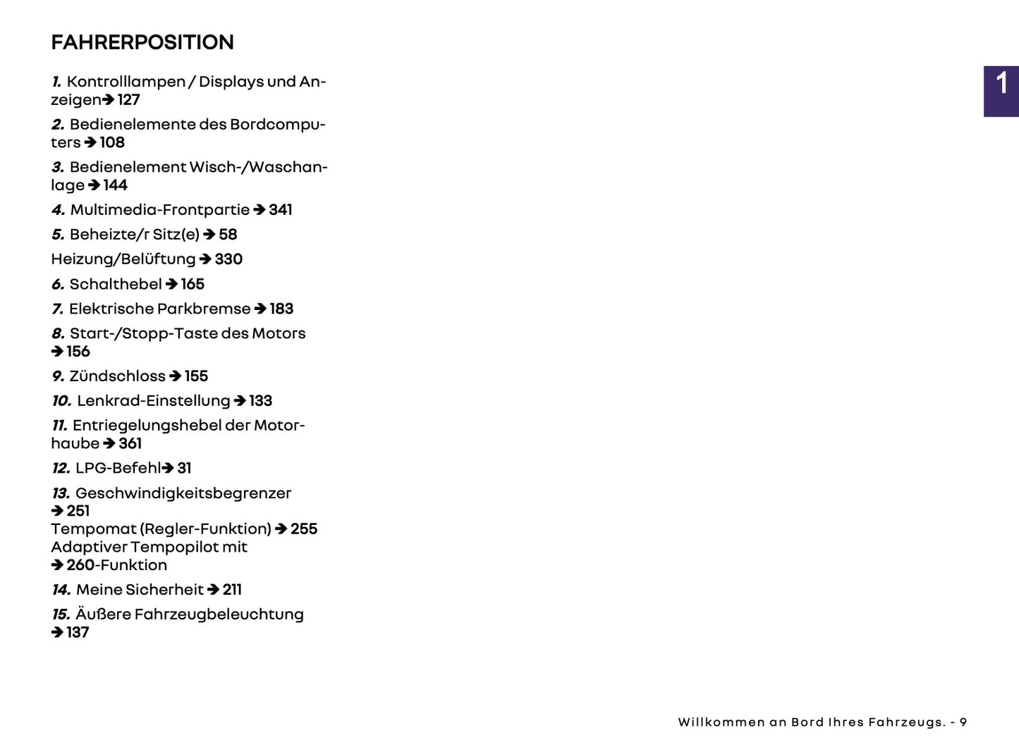 2025 Renault Captur Owner's Manual | German