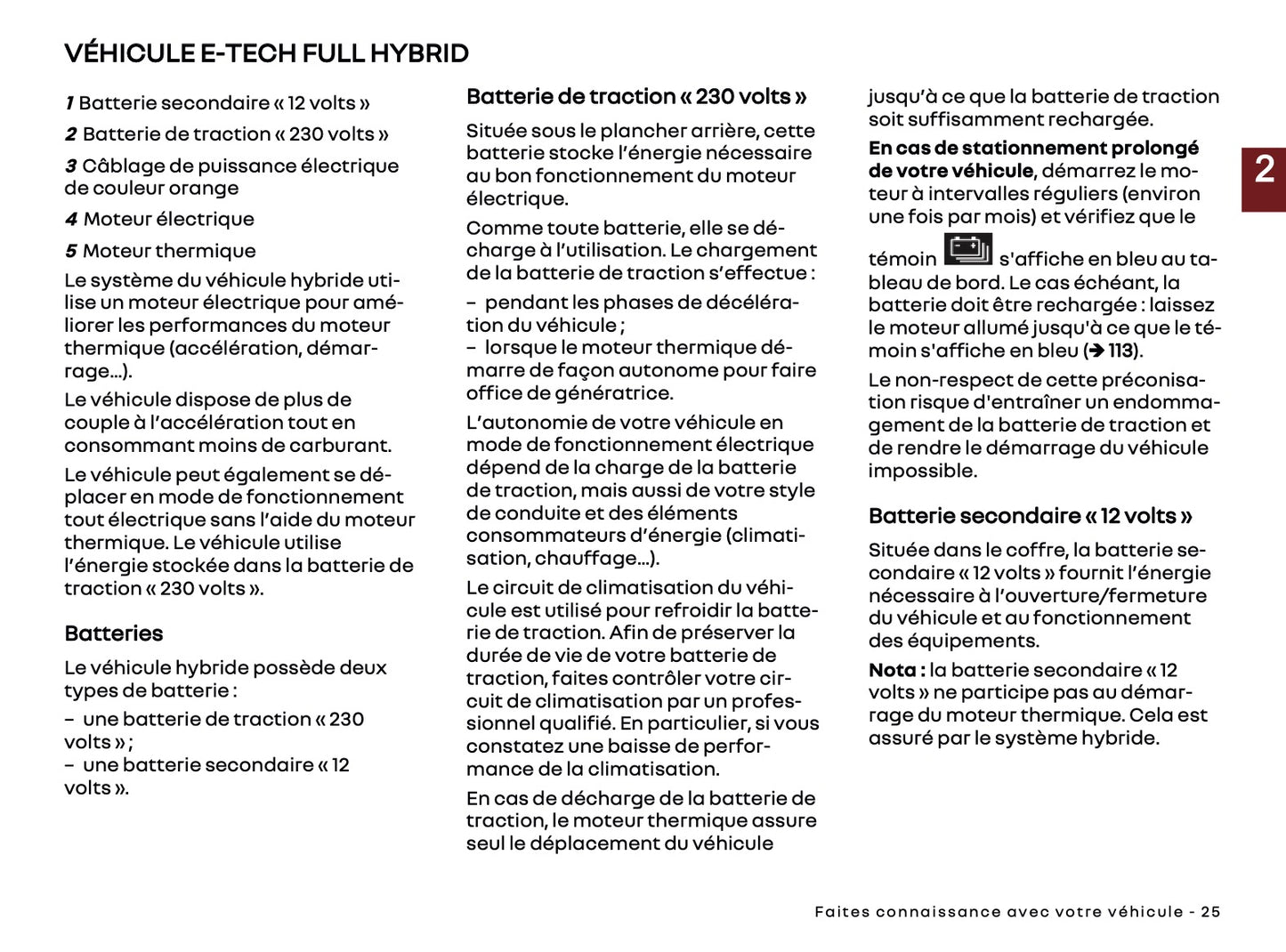 2025 Renault Captur Manuel du propriétaire | Français