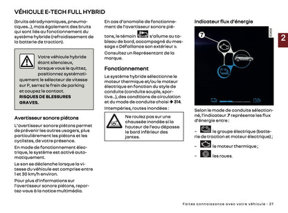 2025 Renault Captur Manuel du propriétaire | Français