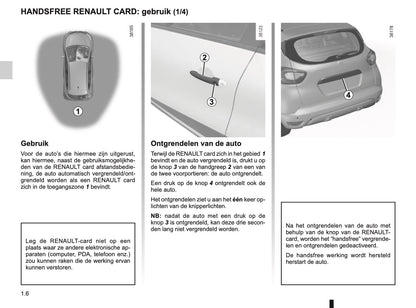 2016-2017 Renault Captur Gebruikershandleiding | Nederlands