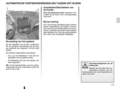 2016-2017 Renault Captur Gebruikershandleiding | Nederlands