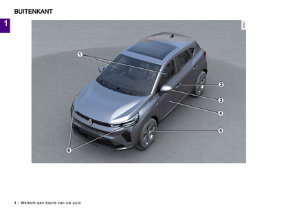 2024 Renault Captur Gebruikershandleiding | Nederlands