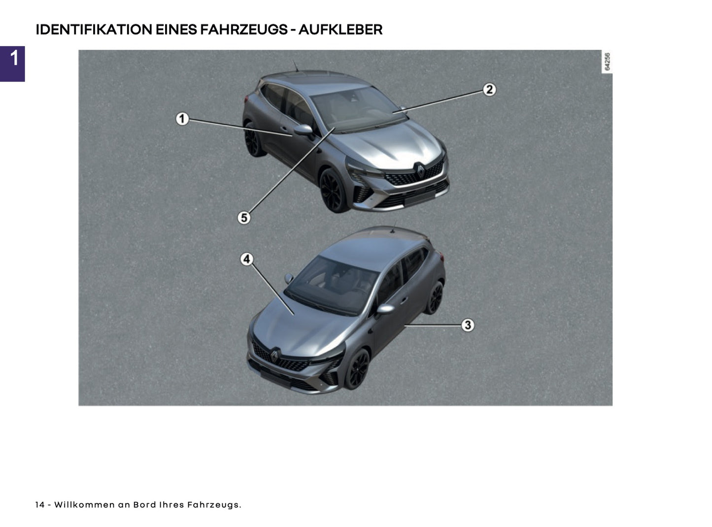 2024-2025 Renault Clio Owner's Manual | German