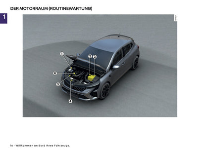 2024-2025 Renault Clio Owner's Manual | German