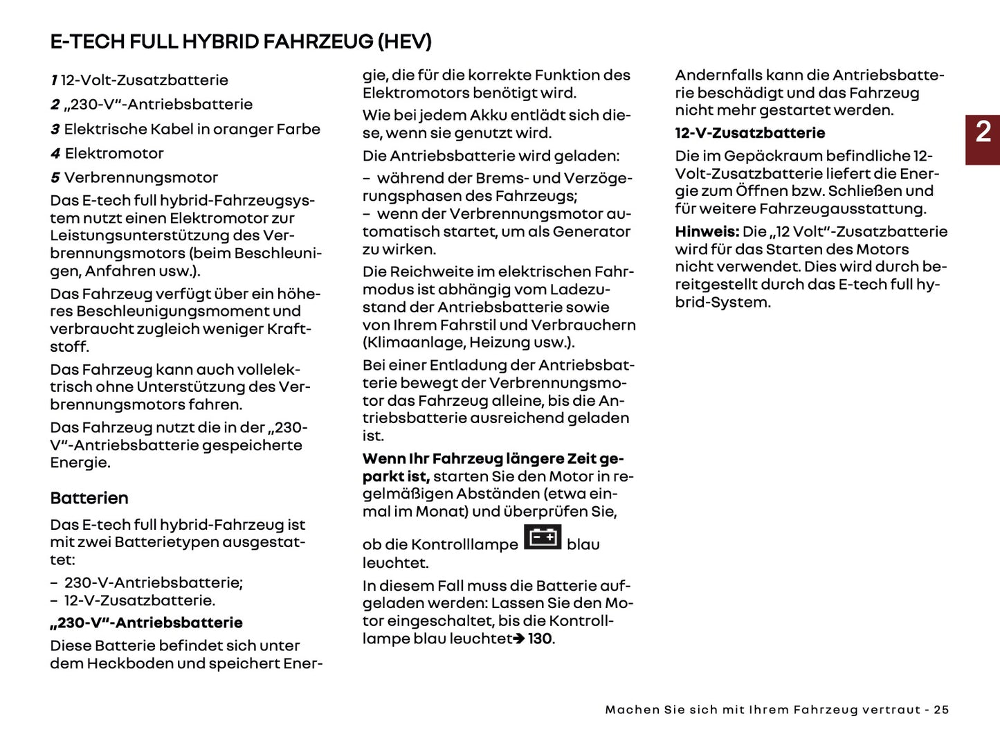 2024-2025 Renault Clio Owner's Manual | German