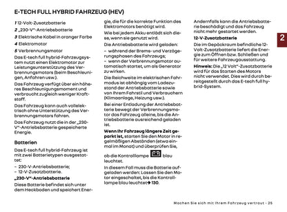 2024-2025 Renault Clio Owner's Manual | German