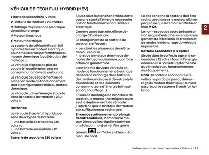 2024-2025 Renault Clio Owner's Manual | French