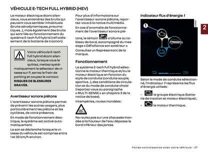 2024-2025 Renault Clio Owner's Manual | French