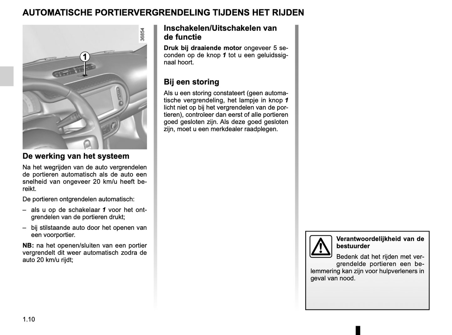 2014 Renault Twingo Owner's Manual | Dutch