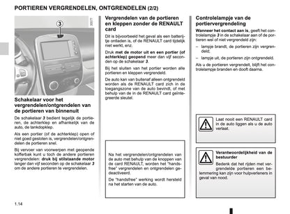 2015-2016 Renault Clio Gebruikershandleiding | Nederlands
