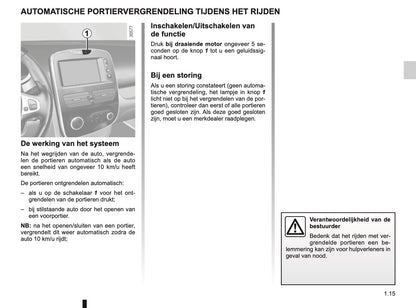2015-2016 Renault Clio Gebruikershandleiding | Nederlands