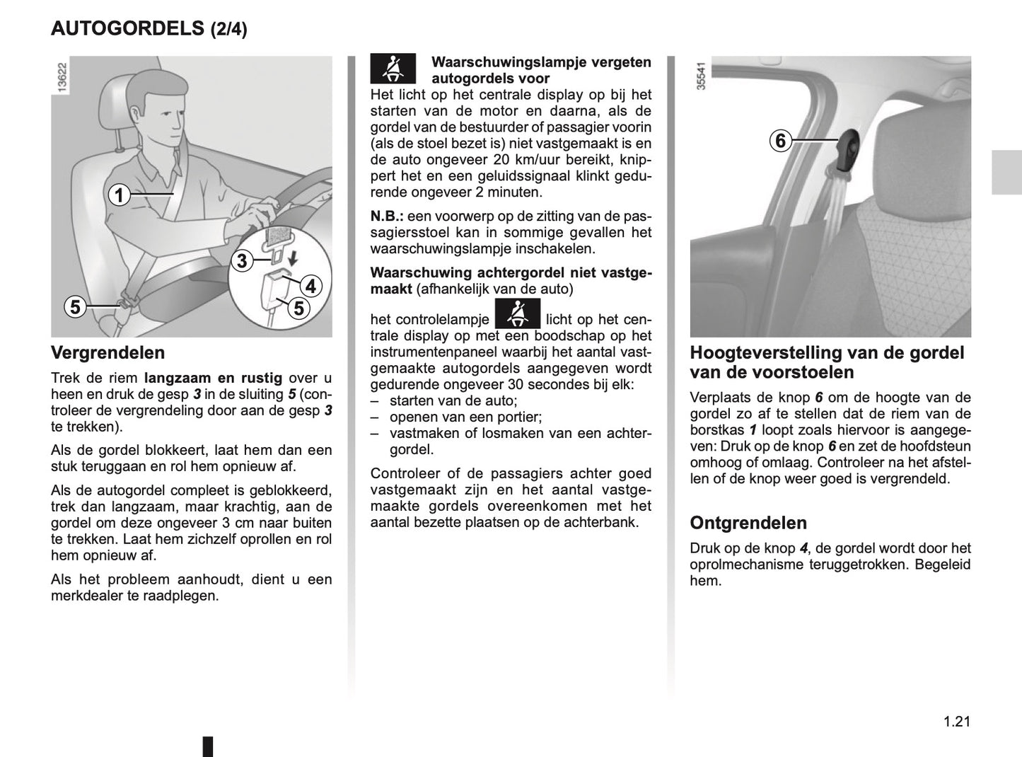 2015-2016 Renault Clio Gebruikershandleiding | Nederlands