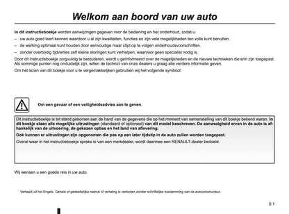 2015-2016 Renault Clio Gebruikershandleiding | Nederlands