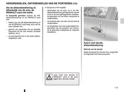 2018-2019 Renault Kadjar Owner's Manual | Dutch